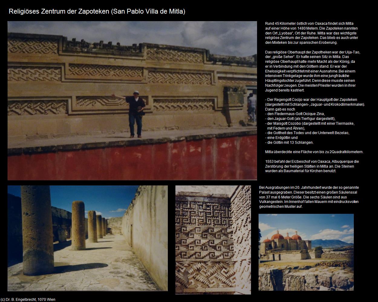 Religiöses Zentrum der Zapoteken (San Pablo Villa de Mitla) in Kulturatlas-MEXIKO