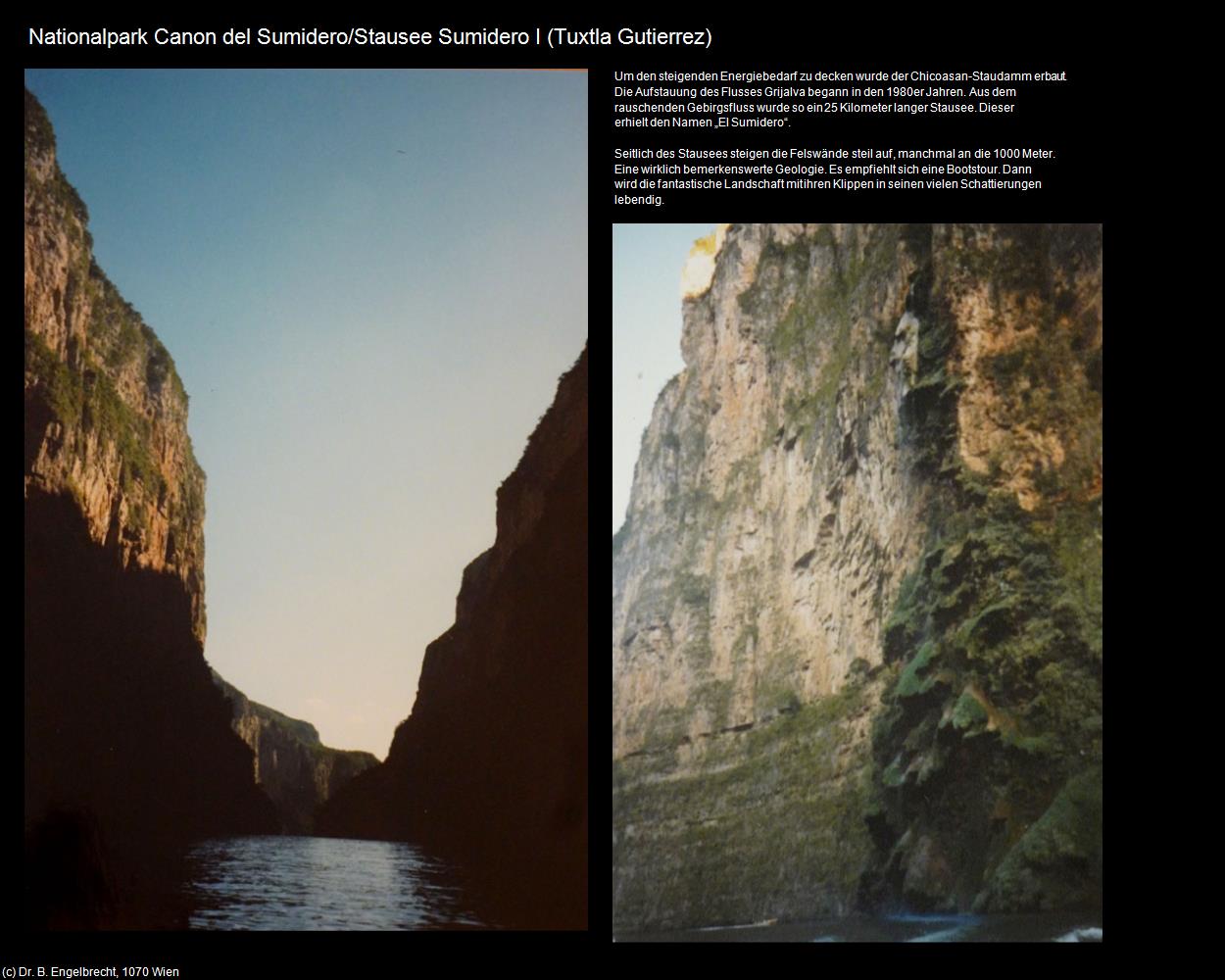 Nationalpark Canon del Sumidero I (Tuxtla Gutierrez) in Kulturatlas-MEXIKO