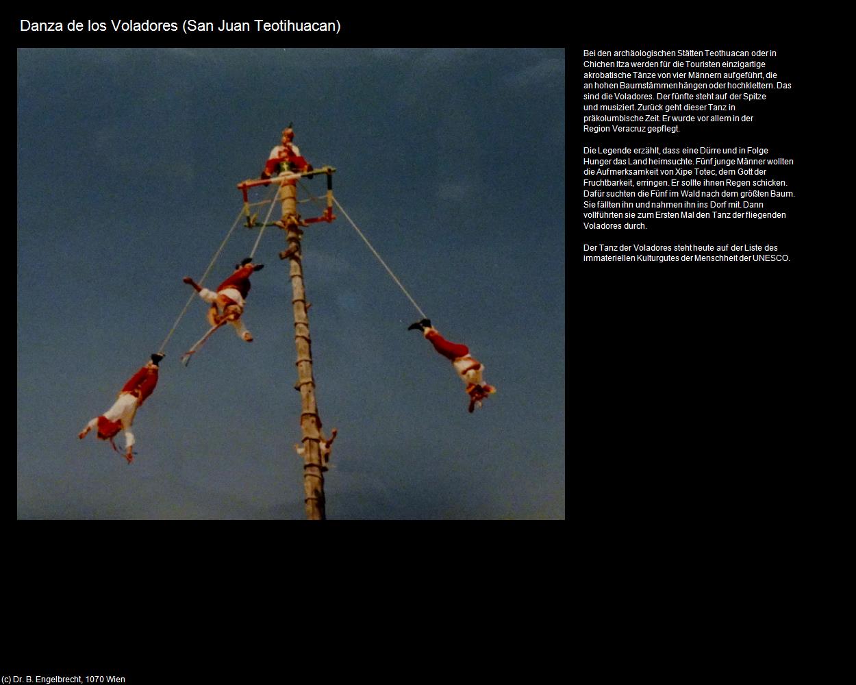 Danza de los Voladores (San Juan Teotihuacan) in Kulturatlas-MEXIKO