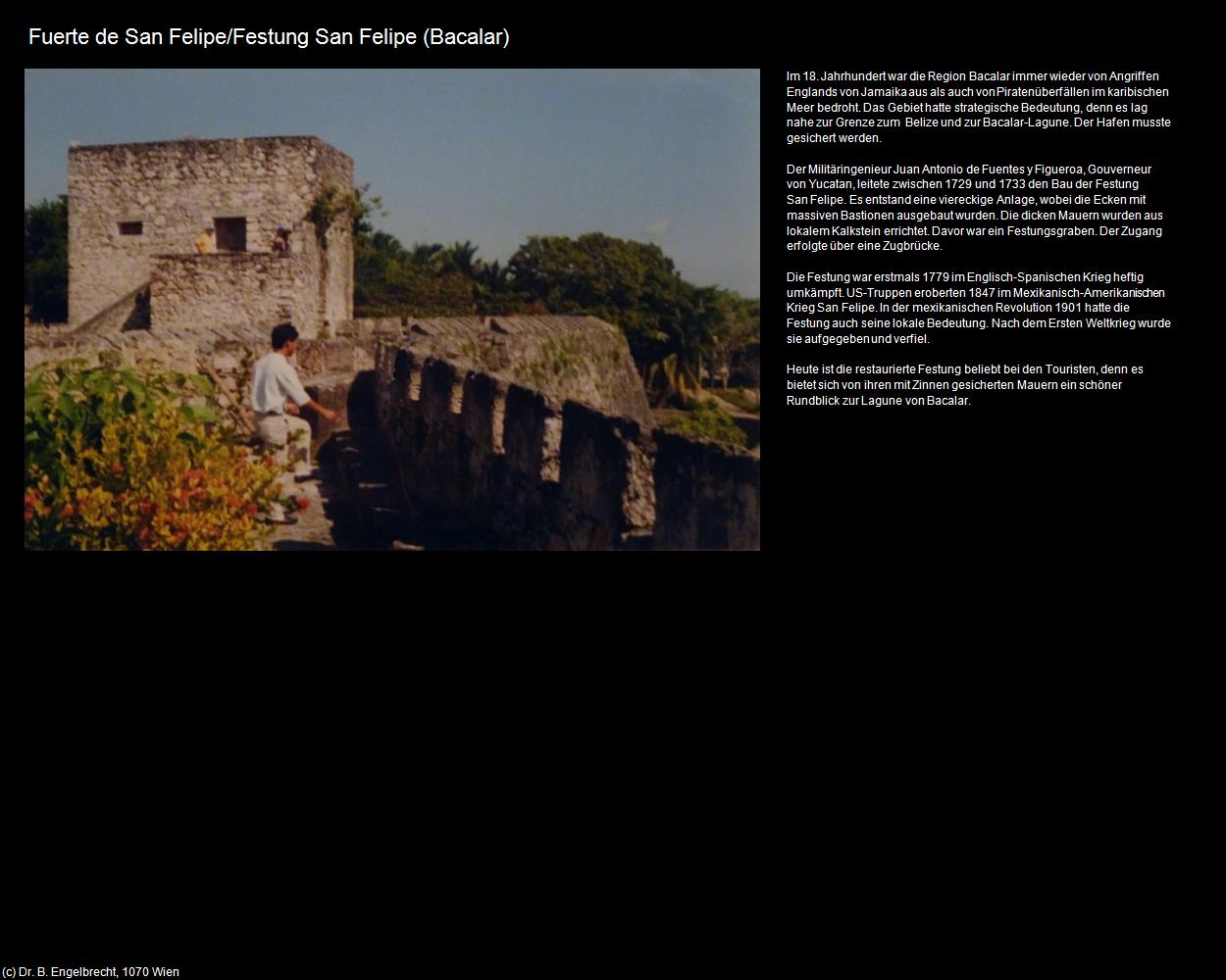 Fuerte de San Felipe (Bacalar) in Kulturatlas-MEXIKO