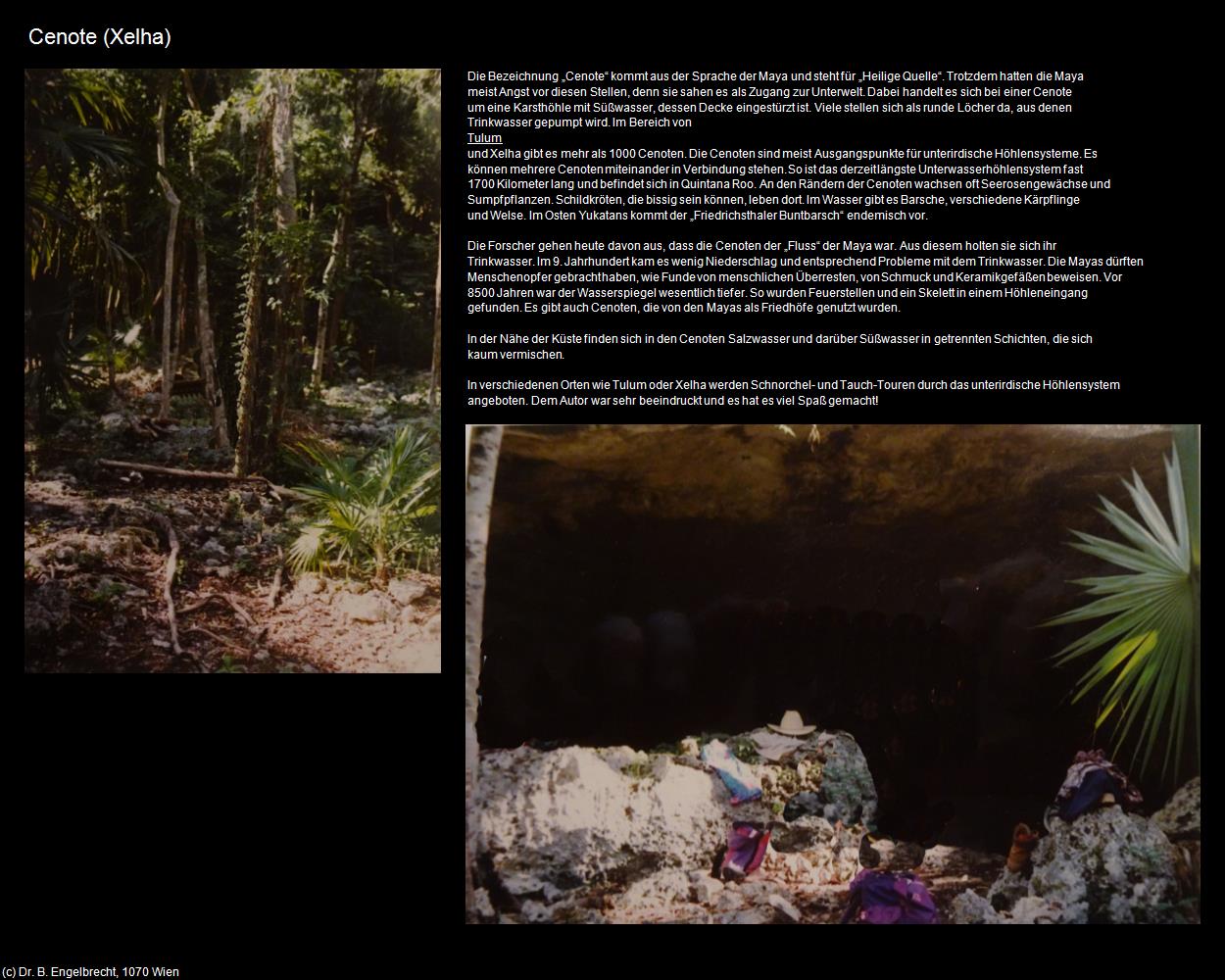 Cenote (Xelha) in Kulturatlas-MEXIKO(c)B.Engelbrecht