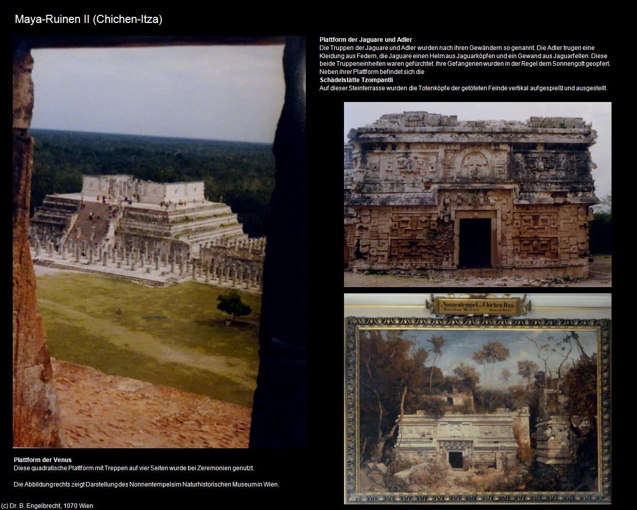 Ruinen Maya-Stadt II (Chichen-Itza) in Kulturatlas-MEXIKO