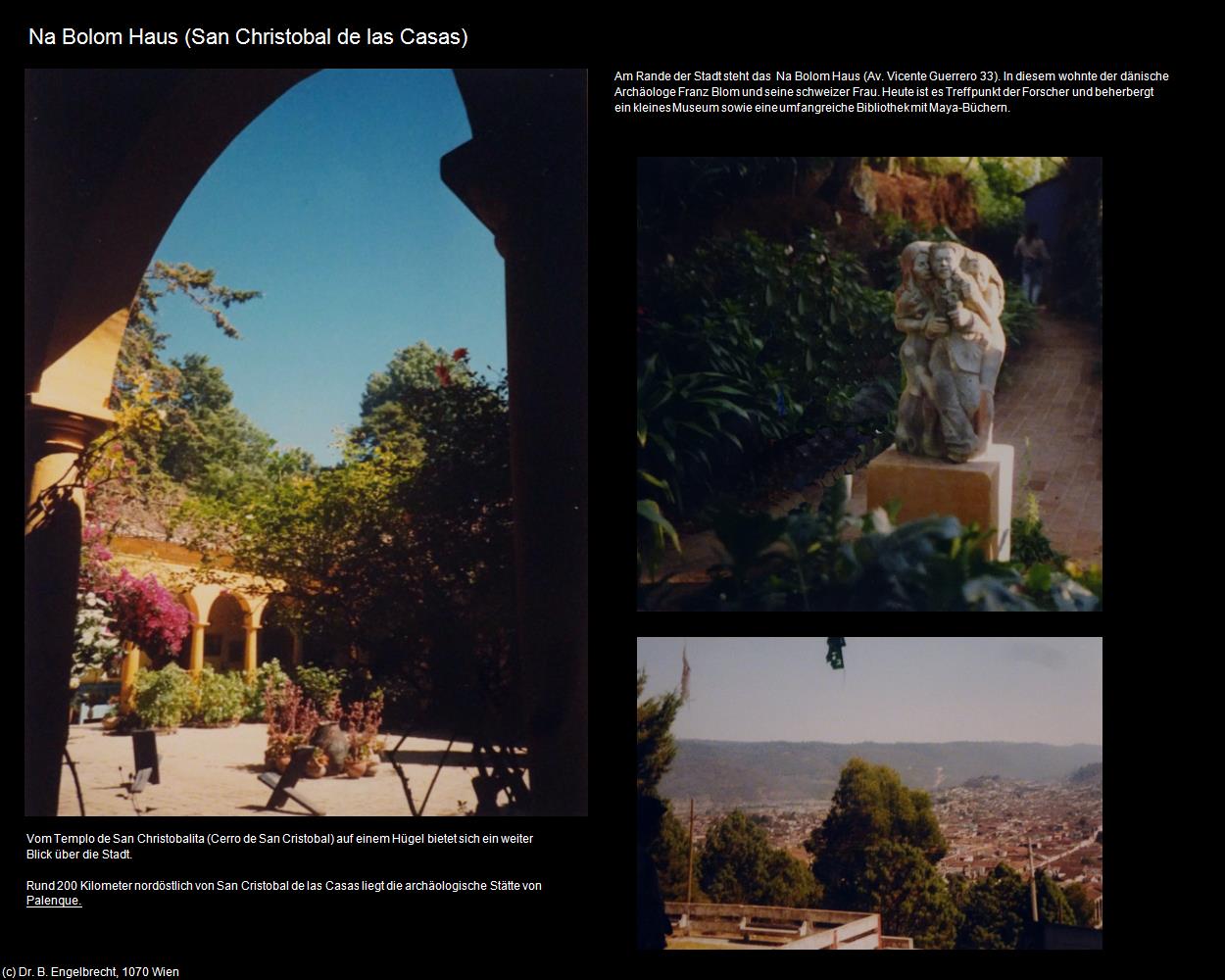 Na Bolom Haus (San Christobal de las Casas) in Kulturatlas-MEXIKO(c)B.Engelbrecht