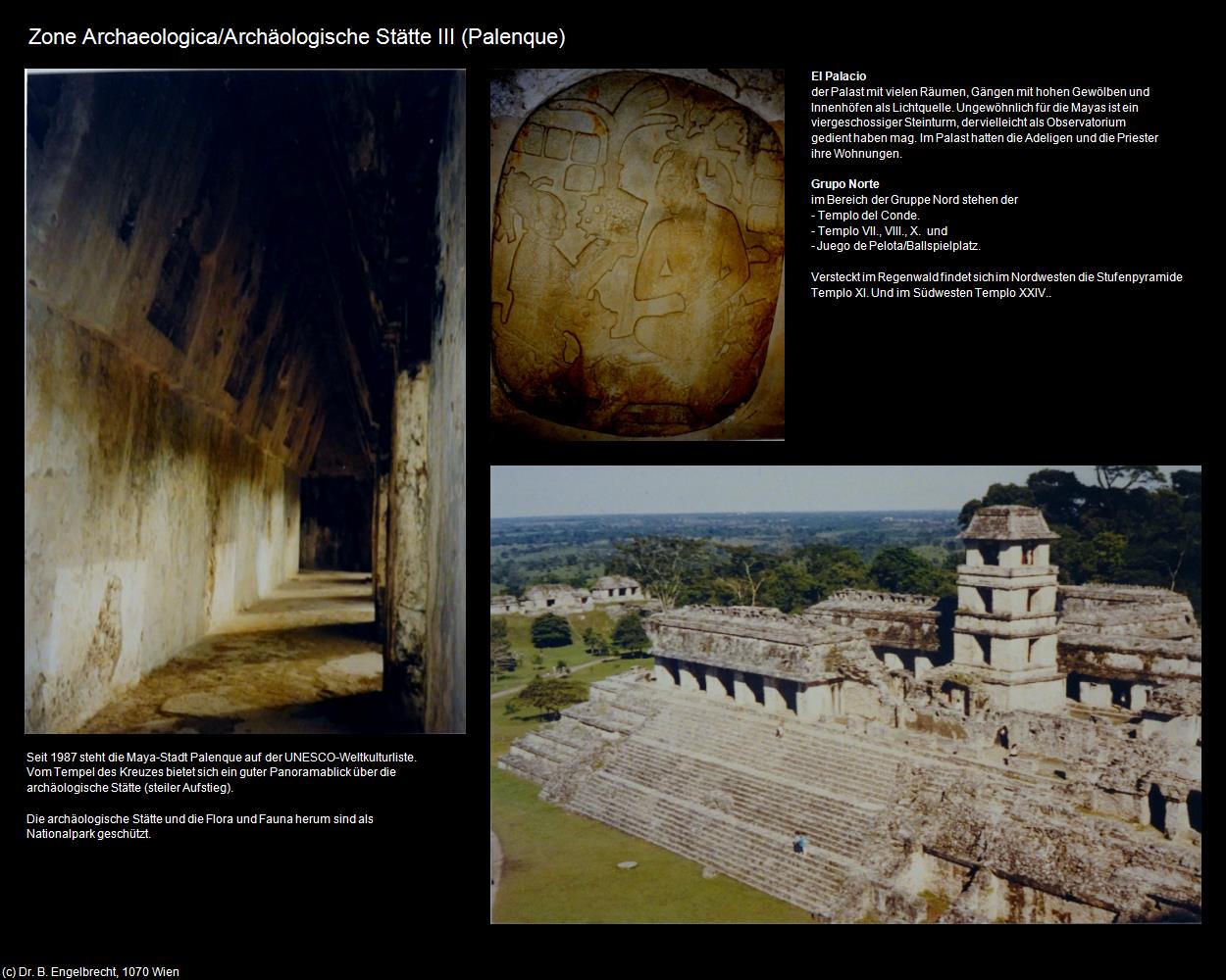 Archäologische Stätte III (Palenque) in Kulturatlas-MEXIKO