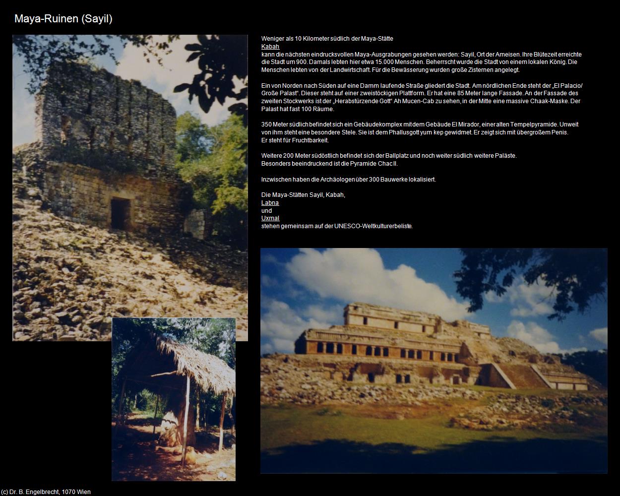 Maya-Ruinen Sayil (Sayil) in Kulturatlas-MEXIKO(c)B.Engelbrecht