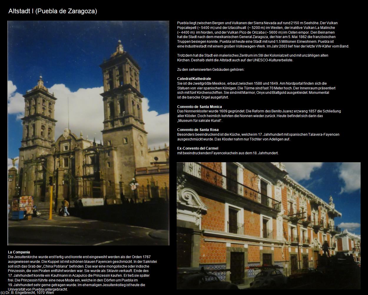 Altstadt I (Puebla de Zaragoza) in Kulturatlas-MEXIKO