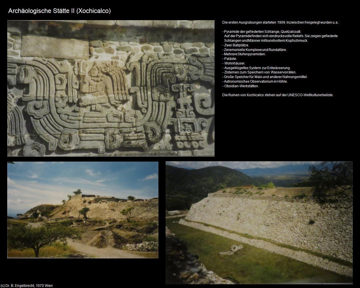 Archäologische Stätte II (Xochicalco) in Kulturatlas-MEXIKO