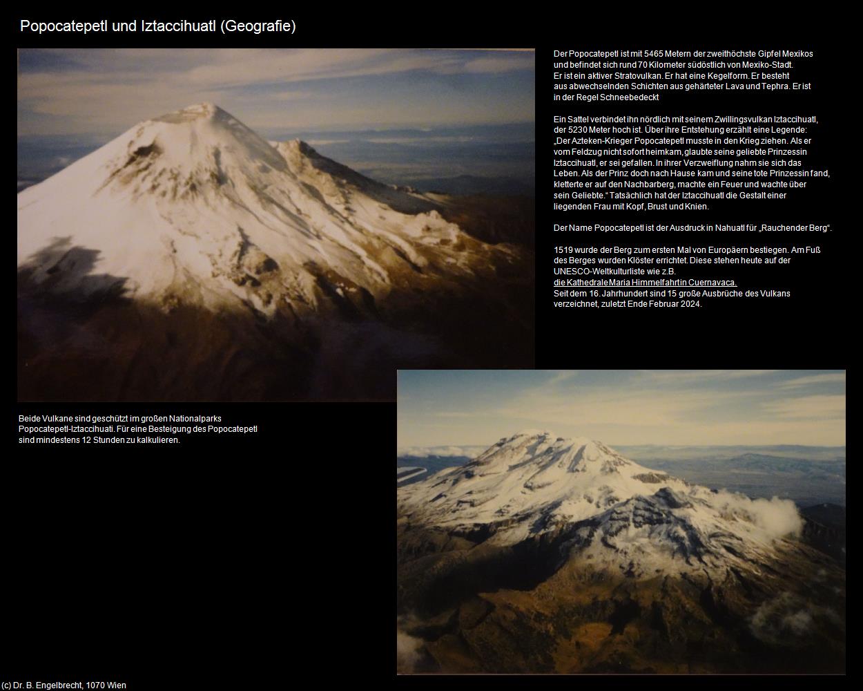 Popocatepetl und Iztaccihuatl (+Allgemeines) in Kulturatlas-MEXIKO(c)B.Engelbrecht