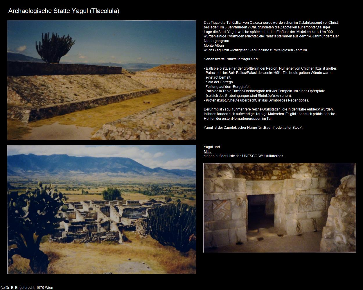 Archäologische Stätte Yagul (Tlacolula) in Kulturatlas-MEXIKO(c)B.Engelbrecht