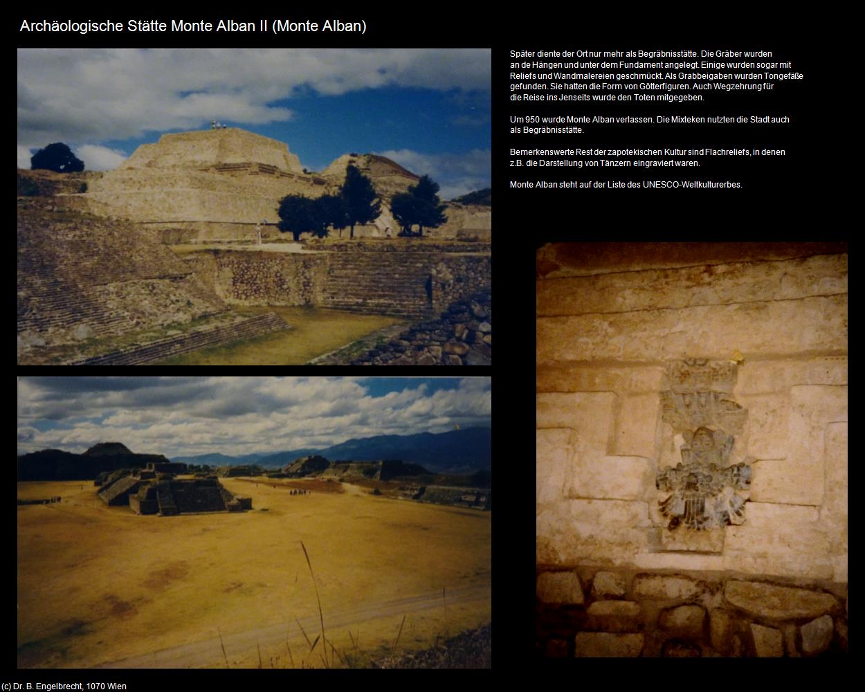 Archäologische Stätte Monte Alban II (Monte Alban) in Kulturatlas-MEXIKO