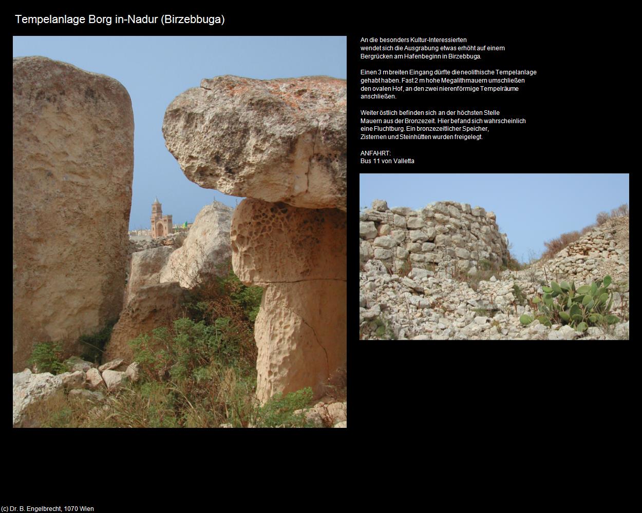 Tempelanlage Borg in-Nadur  (Birzebbuga auf Malta) in Malta - Perle im Mittelmeer