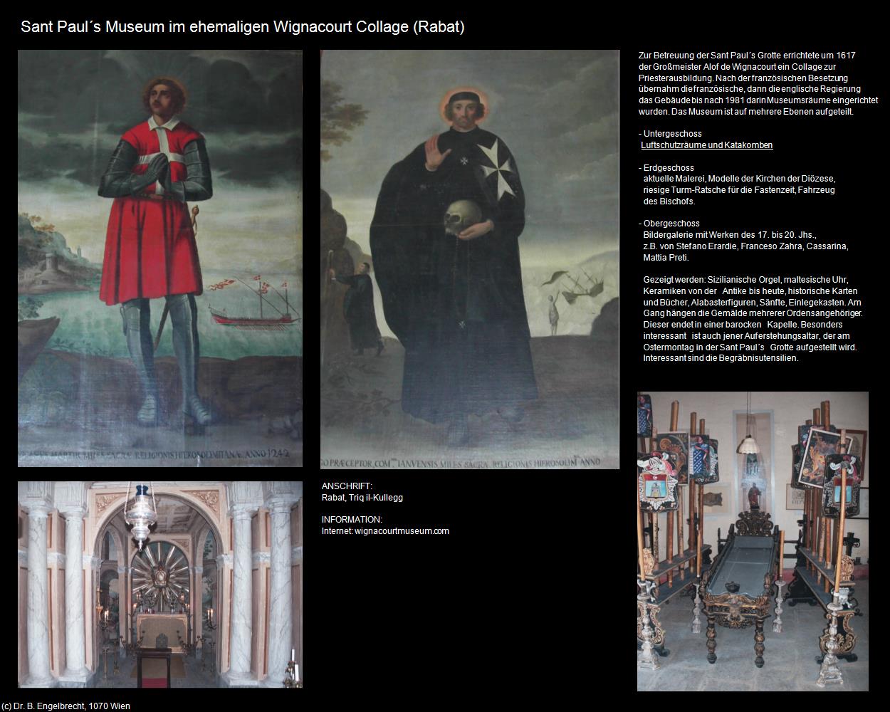 St. Pauls Museum/Wignacourt Collage (Rabat) (Mdina und Rabat auf Malta) in Malta - Perle im Mittelmeer(c)B.Engelbrecht