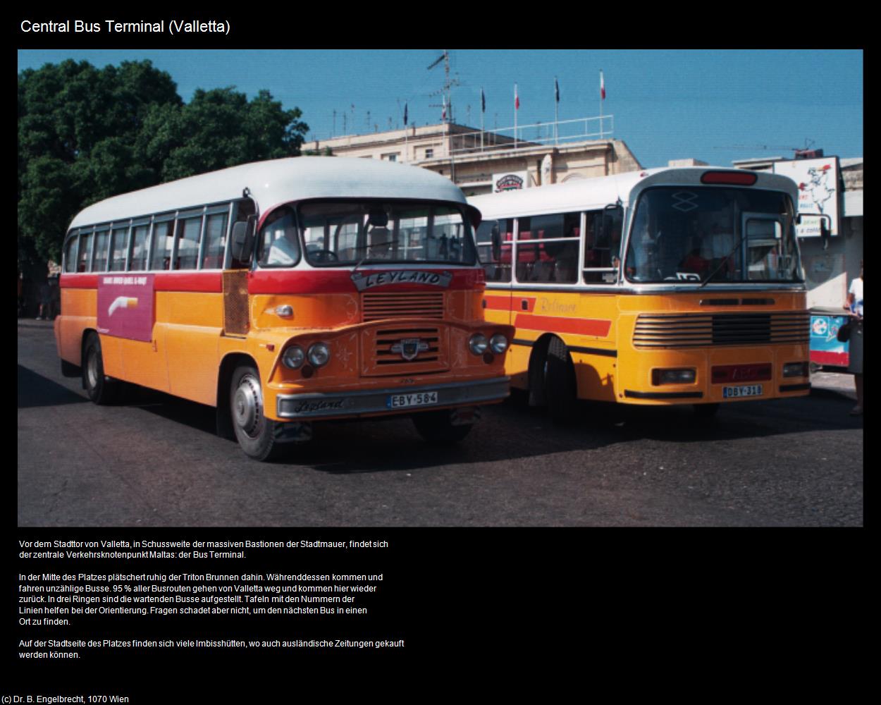 Central Bus Terminal (Valletta auf Malta) in Malta - Perle im Mittelmeer