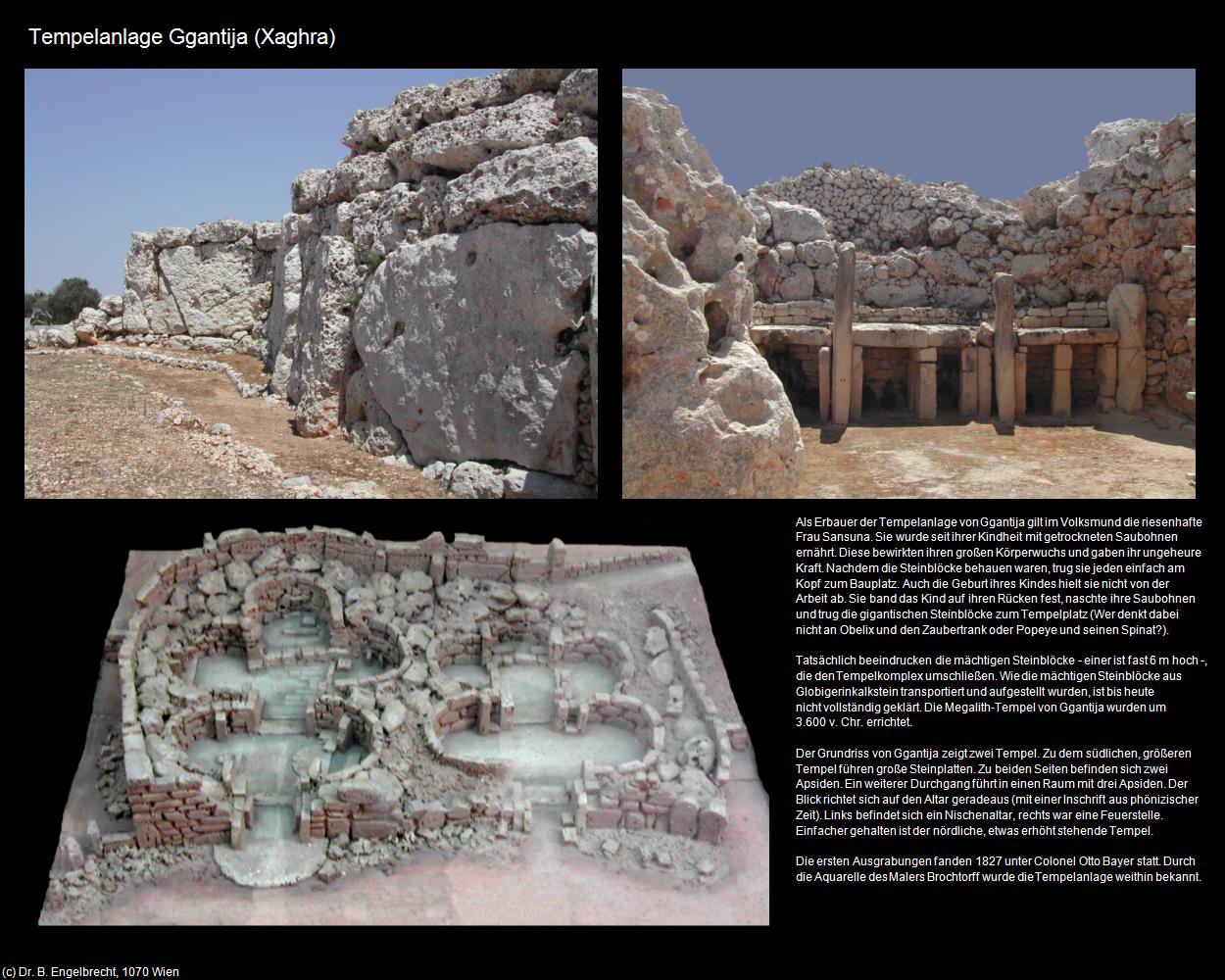 Tempelanlage Ggantija (Xaghra auf Gozo) in Malta - Perle im Mittelmeer
