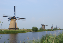 Windmühlen I (Kinderdijk bei Molenwaard)
