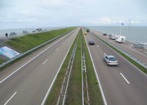 Fertigstellung des Afsluitdijk  (Breezanddijk bei Den Oever)