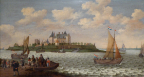 Burg Loevestein (Woudrichem bei Gorinchem)