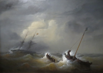 Schiffsunglück der Brigg Pegno D'Amicizia (Brouwershaven)