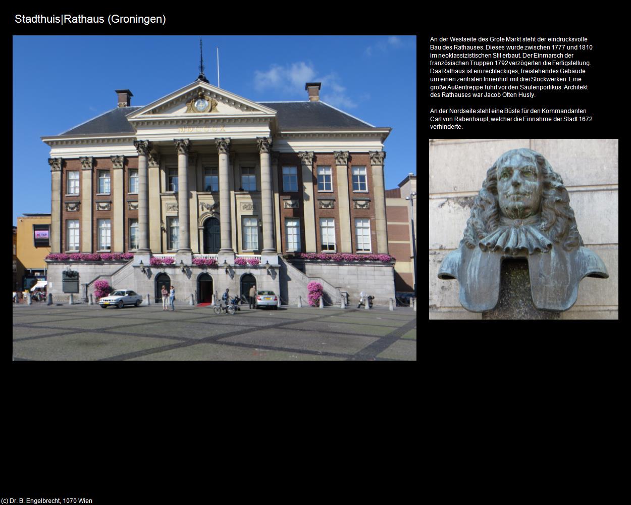 Stadthuis|Rathaus (Groningen) in Kulturatlas-NIEDERLANDE