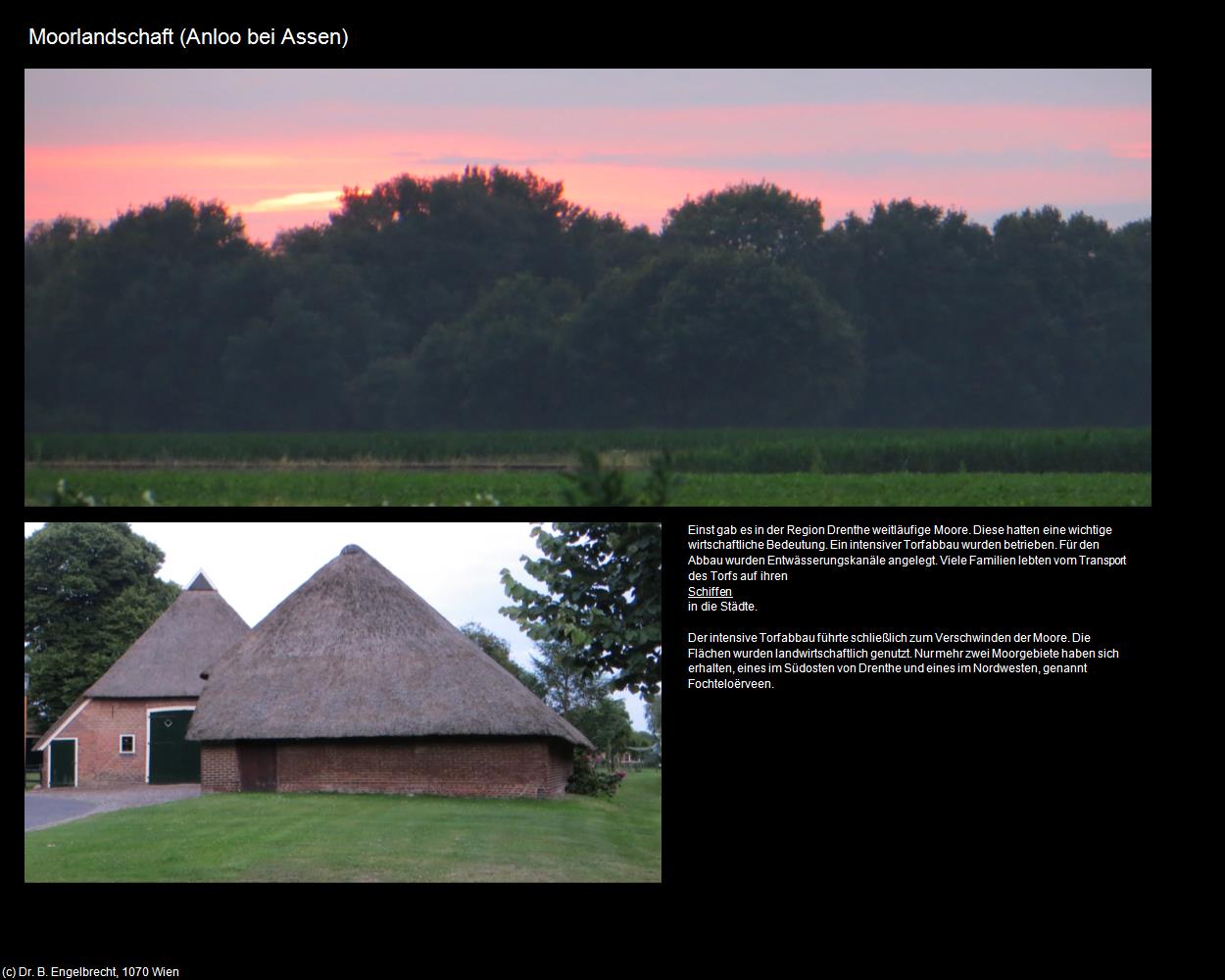 Moorlandschaft (Anloo bei Assen) in Kulturatlas-NIEDERLANDE(c)B.Engelbrecht