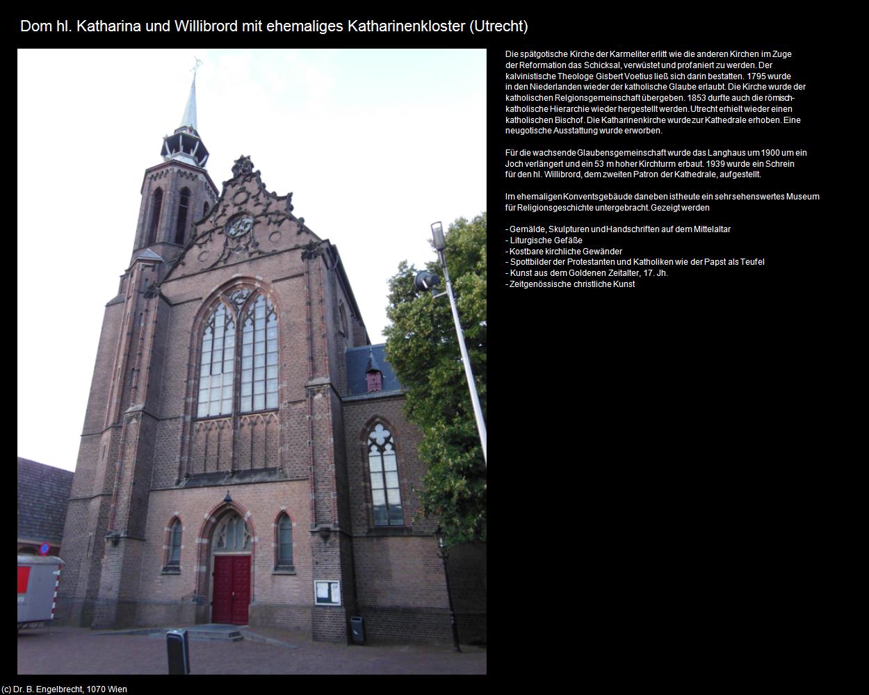 Dom mit ehem. Katharinenkloster (Utrecht) in Kulturatlas-NIEDERLANDE