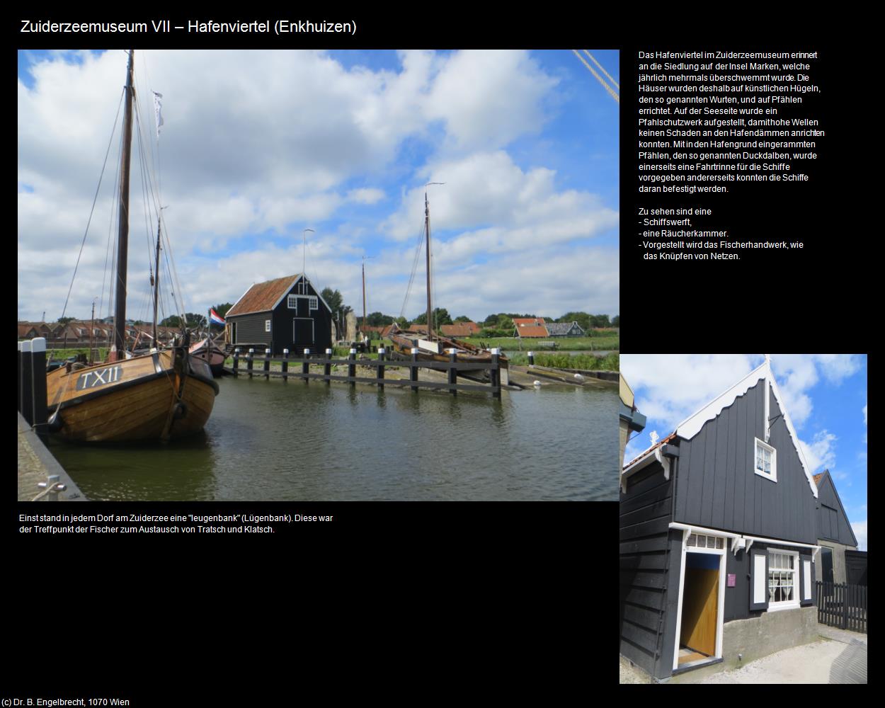 Zuiderzeemuseum VII - Hafenviertel (Enkhuizen) in Kulturatlas-NIEDERLANDE