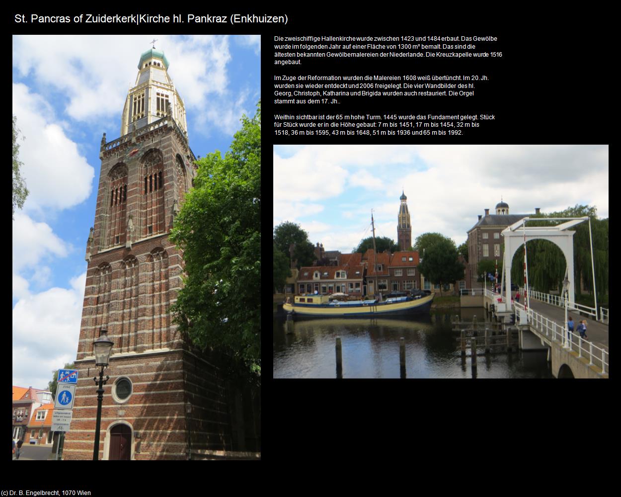 St. Pancras- of Zuiderkerk|Kirche hl. Pankraz (Enkhuizen) in Kulturatlas-NIEDERLANDE