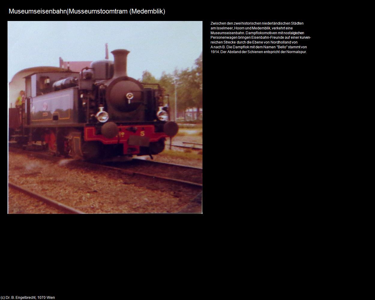 Museumseisenbahn|Musseumstoomtram (Medemblik) (Hoorn) in Kulturatlas-NIEDERLANDE