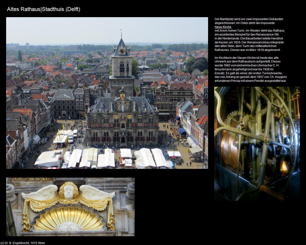 Altes Rathaus|Stadthuis (Delft) in Kulturatlas-NIEDERLANDE(c)B.Engelbrecht
