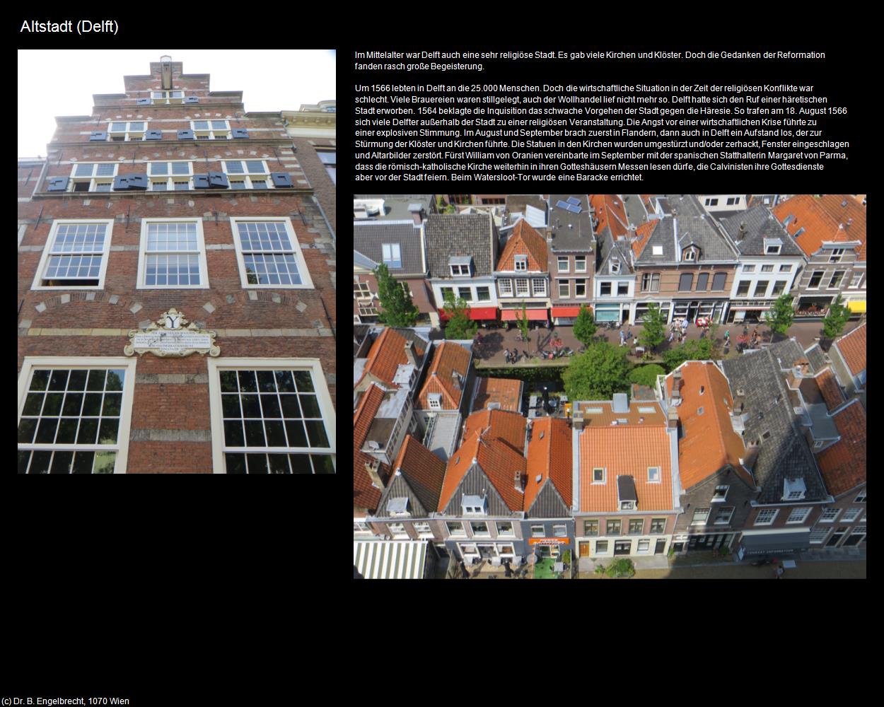 Altstadt (Delft) in Kulturatlas-NIEDERLANDE