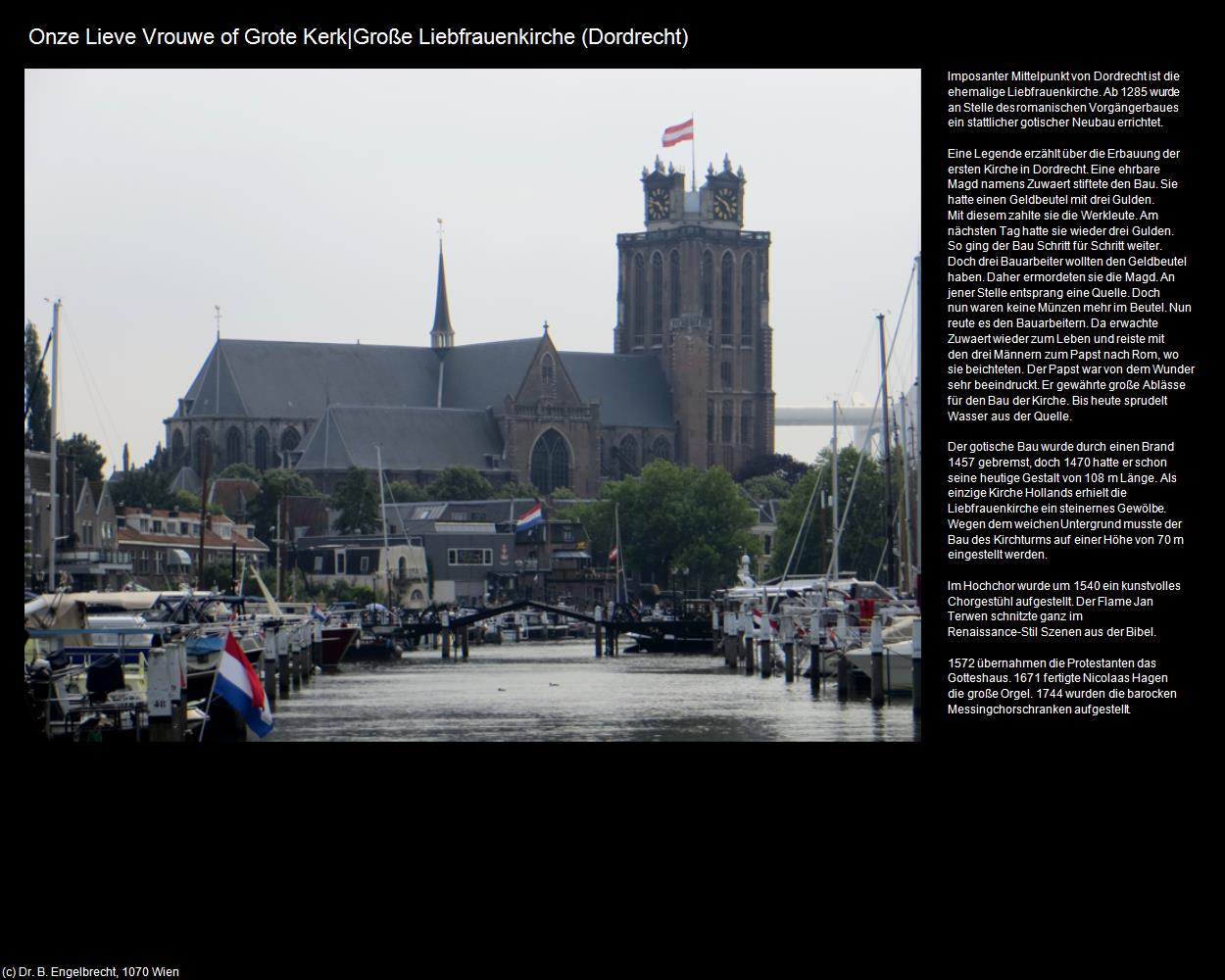 Onze Lieve Vrouwe of Grote Kerk|Große Kirche (Dordrecht ) in Kulturatlas-NIEDERLANDE