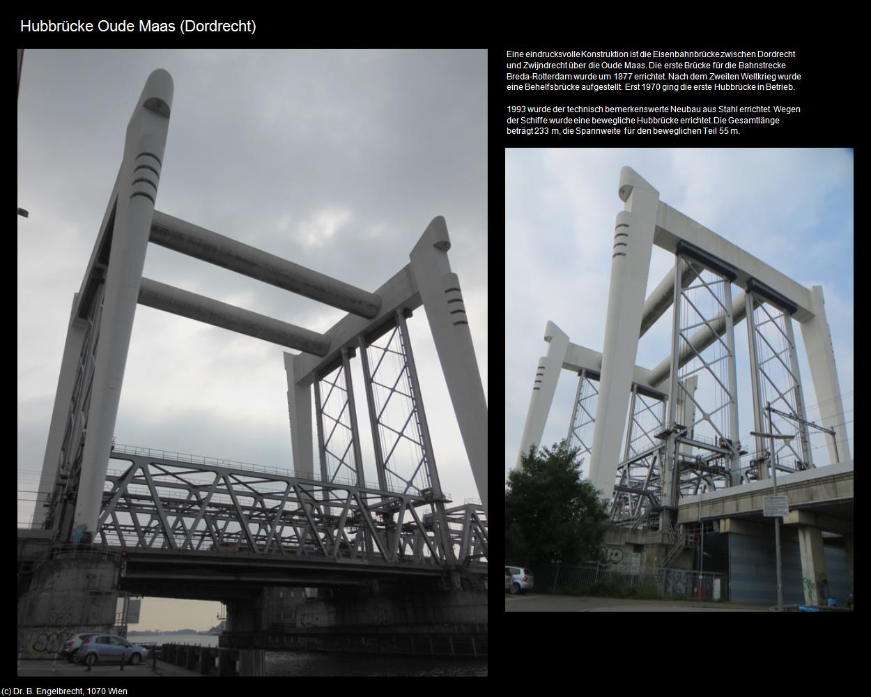 Hubbrücke Oude Maa (Dordrecht ) in Kulturatlas-NIEDERLANDE