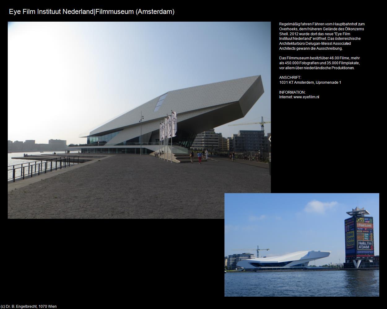 Eye Film Instituut Nederland|Filmmuseum (Amsterdam) in Kulturatlas-NIEDERLANDE