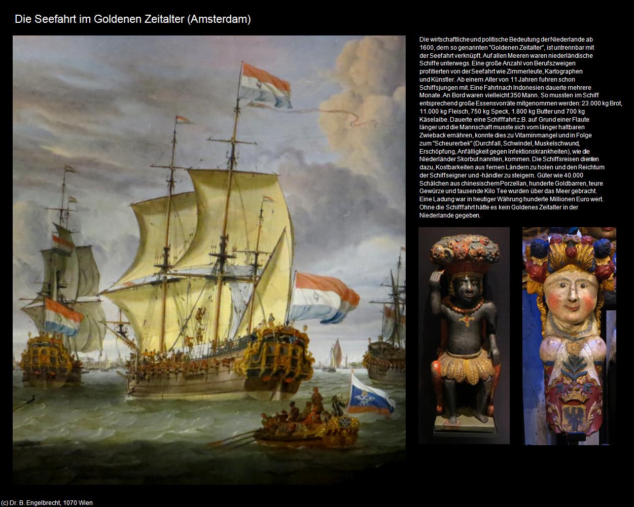 Die Seefahrt im Goldenen Zeitalter (Amsterdam) in Kulturatlas-NIEDERLANDE