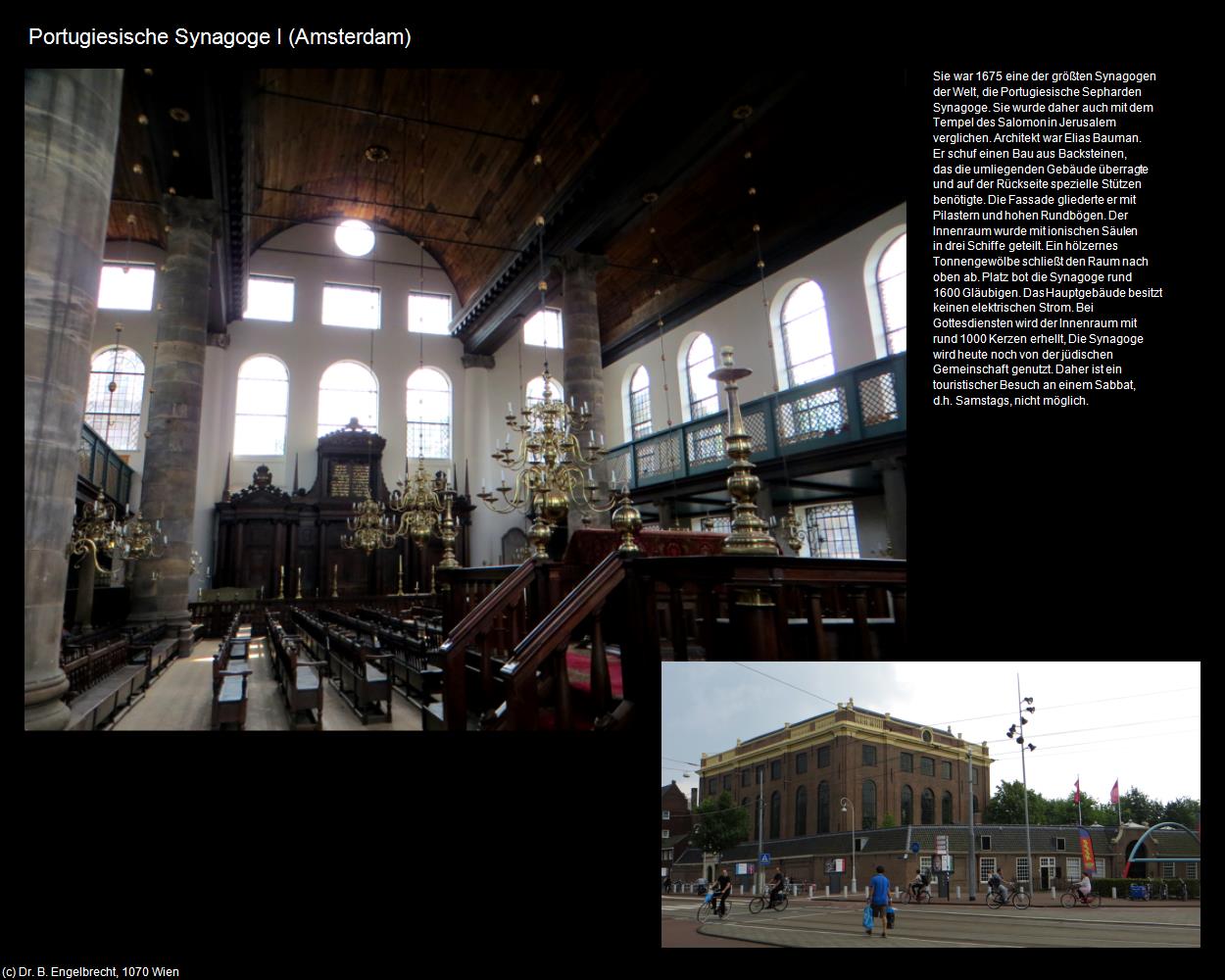 Portugiesische Synagoge I  (Amsterdam) in Kulturatlas-NIEDERLANDE