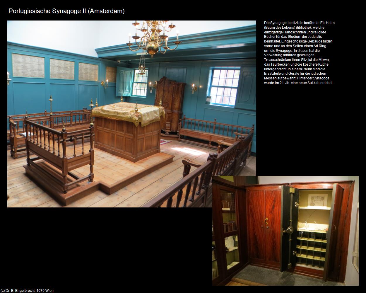 Portugiesische Synagoge II  (Amsterdam) in Kulturatlas-NIEDERLANDE