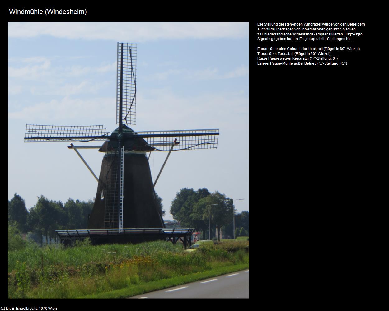 Windmühle (Windesheim) in Kulturatlas-NIEDERLANDE