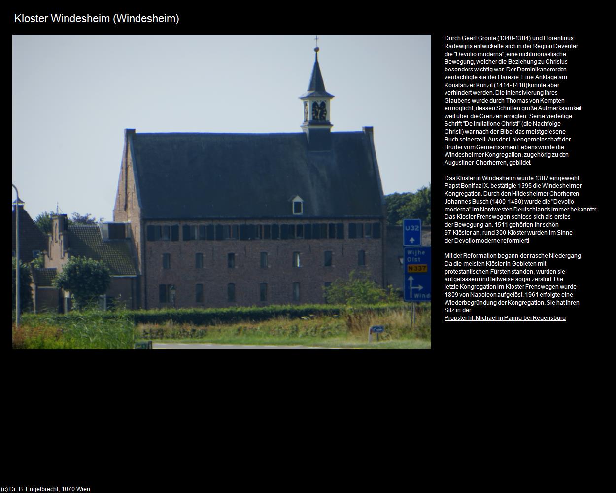 Kloster Windesheim (Windesheim) in Kulturatlas-NIEDERLANDE(c)B.Engelbrecht