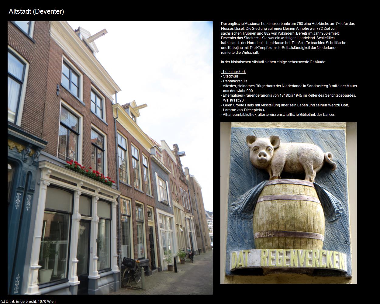 Altstadt (Deventer) in Kulturatlas-NIEDERLANDE(c)B.Engelbrecht