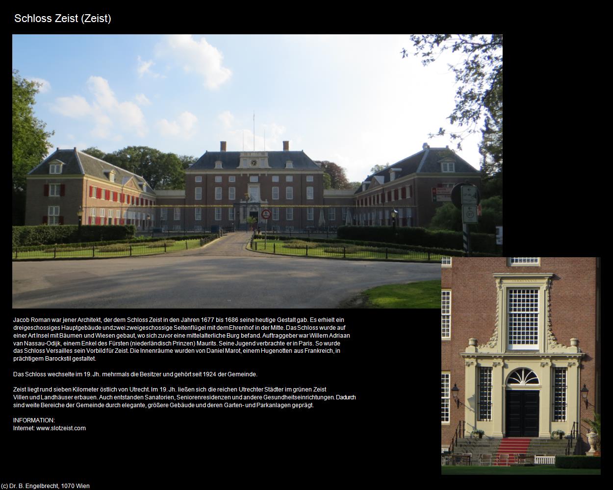 Schloss Zeist (Zeist) in Kulturatlas-NIEDERLANDE