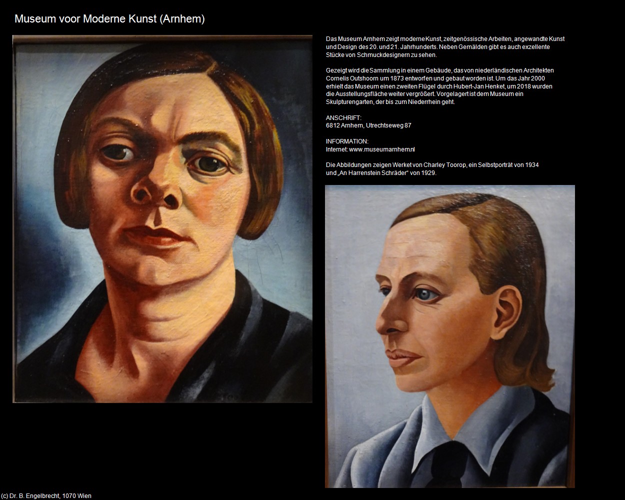 Museum voor Moderne Kunst (Arnhem) in Kulturatlas-NIEDERLANDE