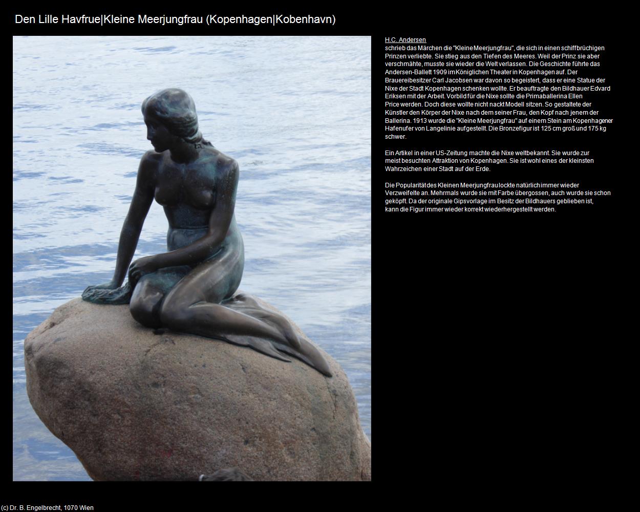 Kleine Meerjungfrau (Kopenhagen|Köbenhavn) in Kulturatlas-REISE nach NORWEGEN(c)B.Engelbrecht