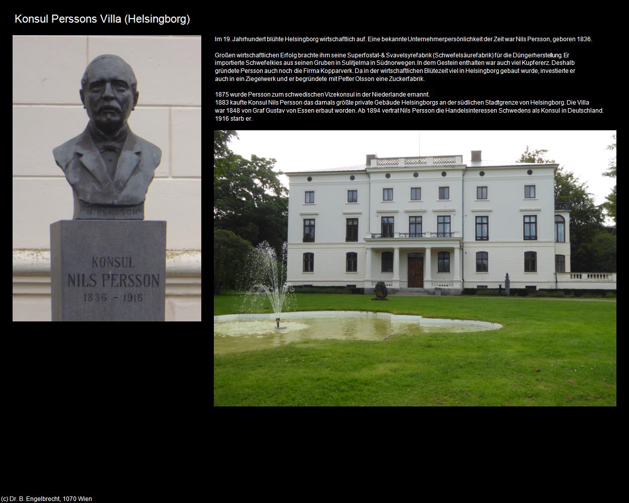 Konsul Perssons Villa (Helsingborg) in Kulturatlas-REISE nach NORWEGEN