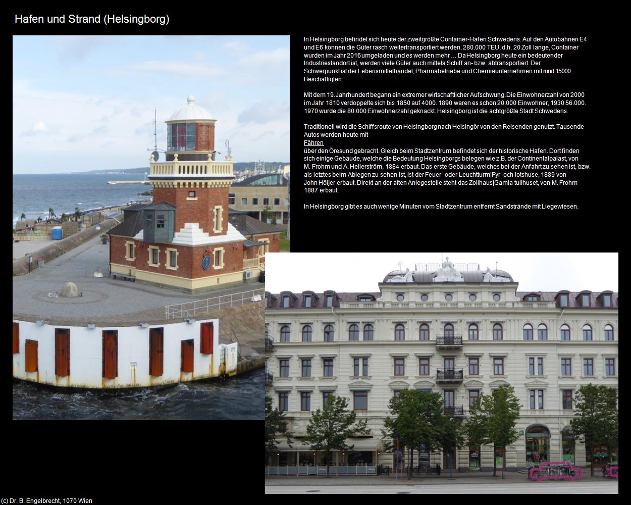 Hafen und Strand (Helsingborg) in Kulturatlas-REISE nach NORWEGEN(c)B.Engelbrecht