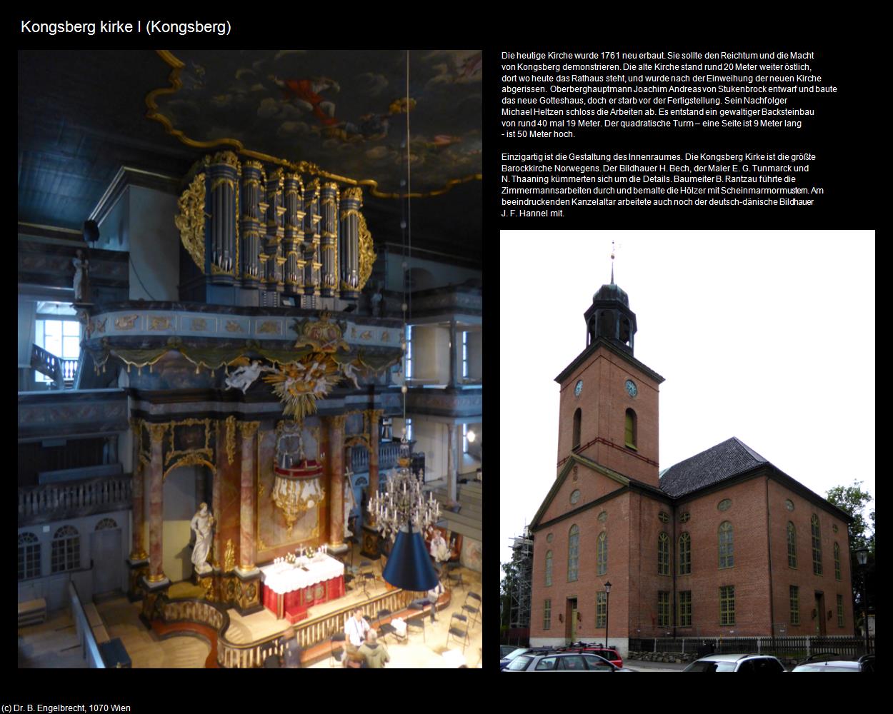 Kongsberg kirke I (Kongsberg) in Kulturatlas-NORWEGEN
