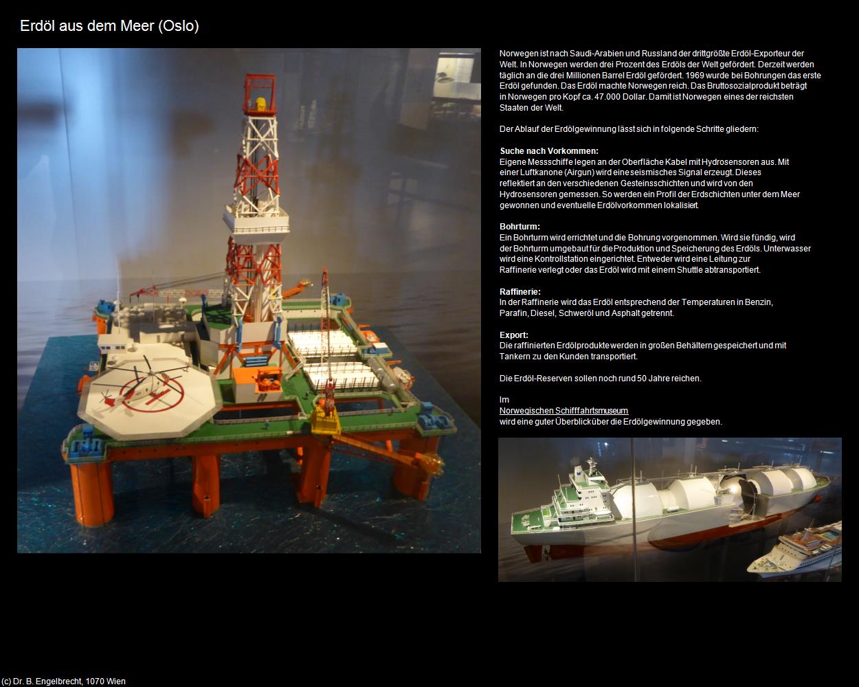 Erdöl aus dem Meer (Oslo) in Kulturatlas-NORWEGEN(c)B.Engelbrecht
