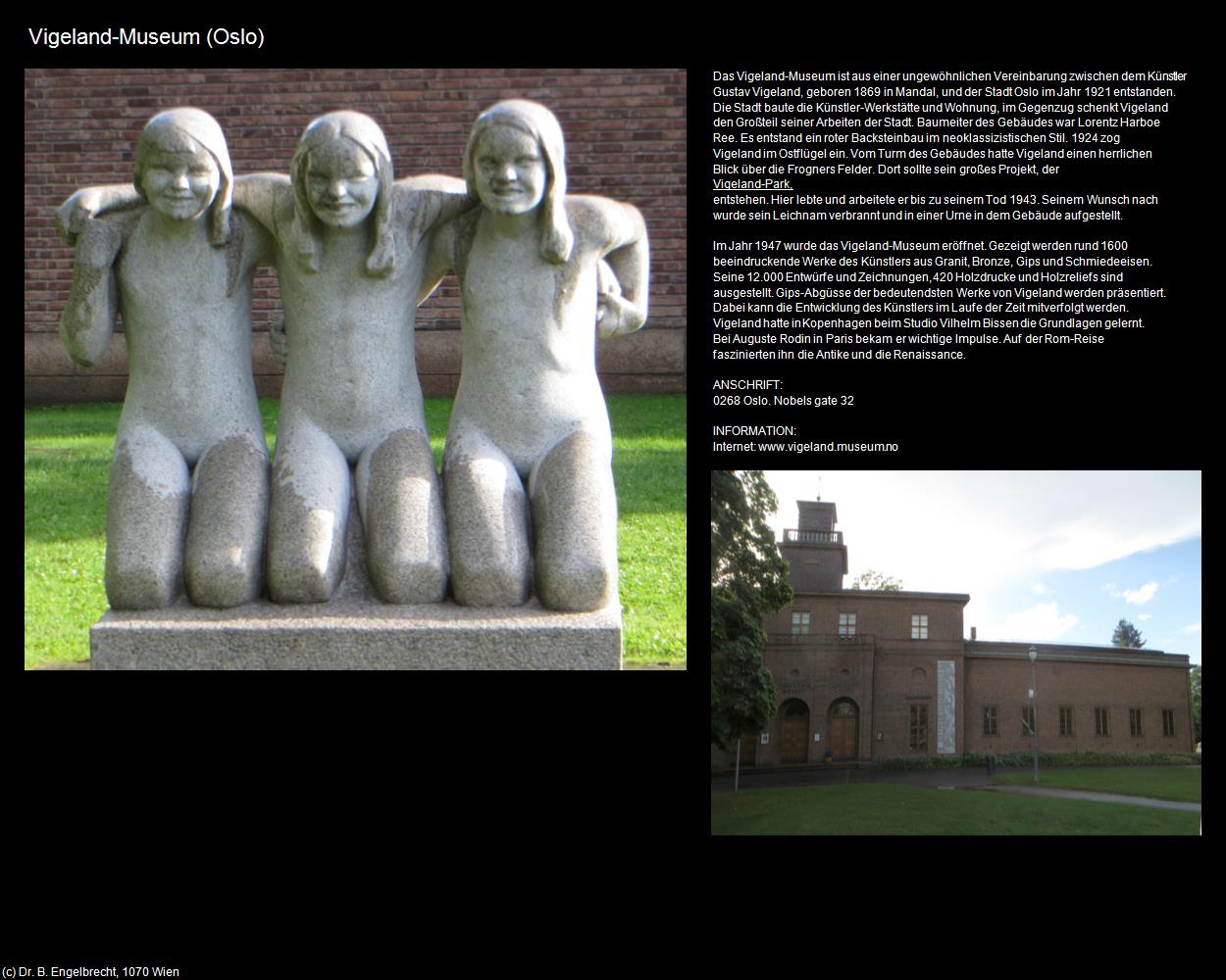 Vigeland-Museum (Oslo) in Kulturatlas-NORWEGEN(c)B.Engelbrecht