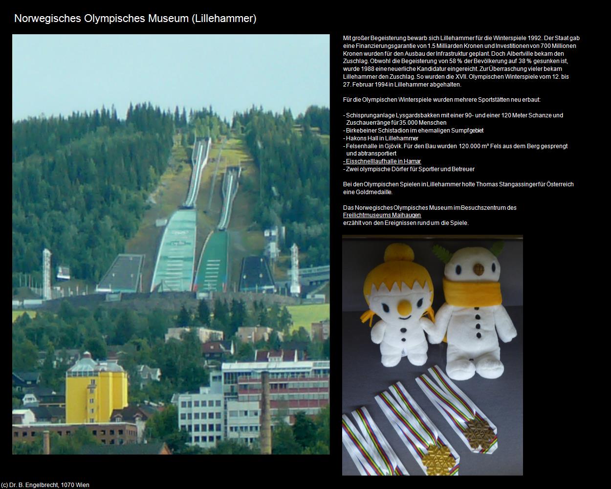 Norwegisches Olympisches Museum (Lillehammer) in Kulturatlas-NORWEGEN(c)B.Engelbrecht