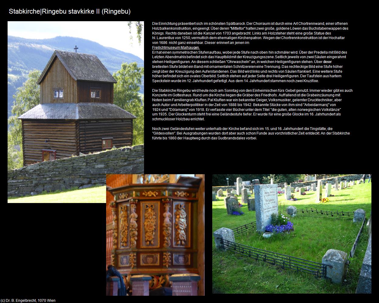 Stabkirche Ringebu II (Ringebu) in Kulturatlas-NORWEGEN(c)B.Engelbrecht