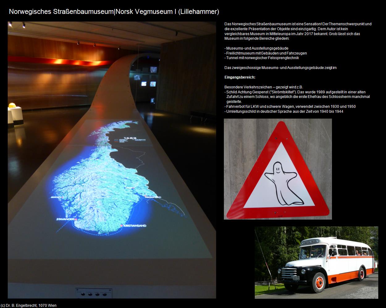 Norwegisches Straßenbaumuseum I (Hunderfossen) (Lillehammer) in Kulturatlas-NORWEGEN